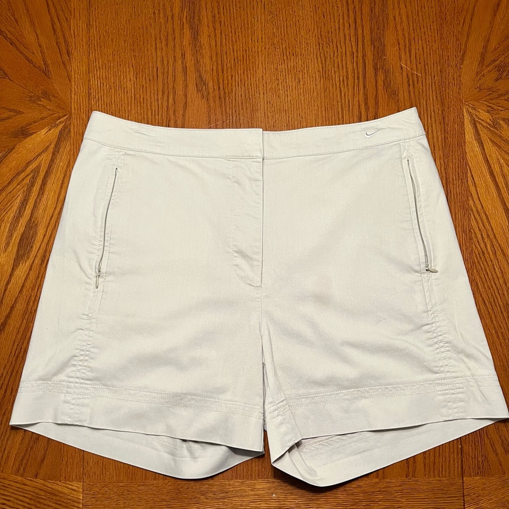 Nike Golf Dri-fit khaki shorts